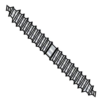 Screws for Tightening Hinges-3/8 x 8 Dowel Screw Zinc Plated