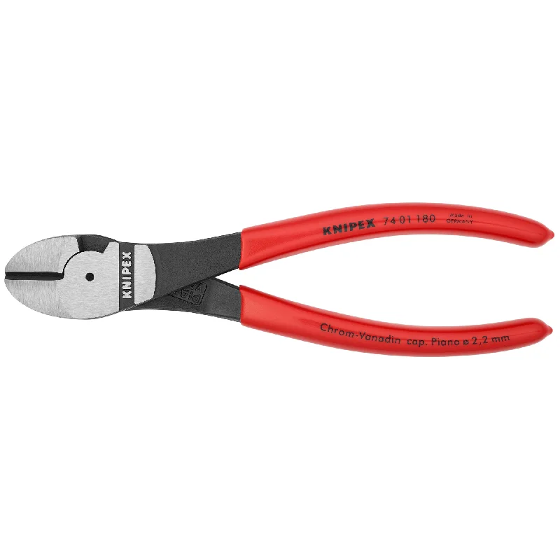 Pliers for Bending and Shaping Wire-Knipex 74 01 180 7 1/4" High Leverage Diagonal Cutters