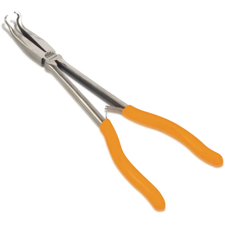 Pliers for Removing Nails and Staples-Long-Reach Gripping Pliers 11" - Small (5/16") - Orange