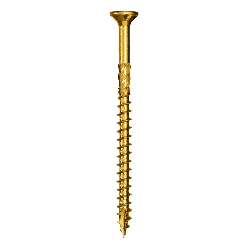 Screws with Coarse Threads for Wood-GRK Fasteners R4 No. 10 X 3-1/8 in. L Star Coated W-Cut Multi-Purpose Screws 1500 pk