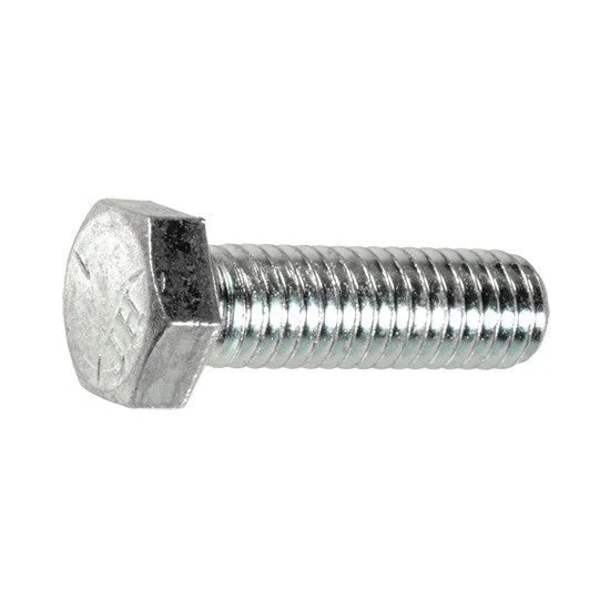 Screws for Deck Building-Auveco # 5466 3/8"-16 X 1-1/4" Grade 5 Cap Screw Zinc. Qty 50.