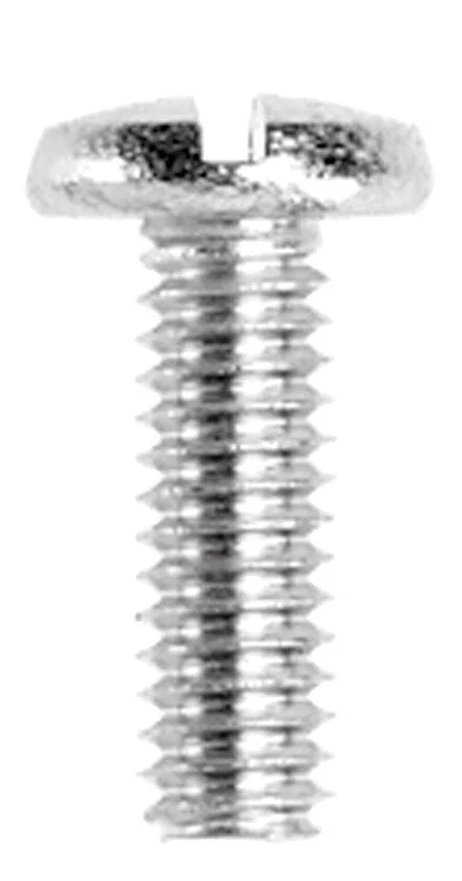 Screws for Metal to Wood Connection-Danco No. 8-32 x 1/2 in. L Slotted Binding Head Brass Faucet Handle Screw 1 pk (Pack of 5)