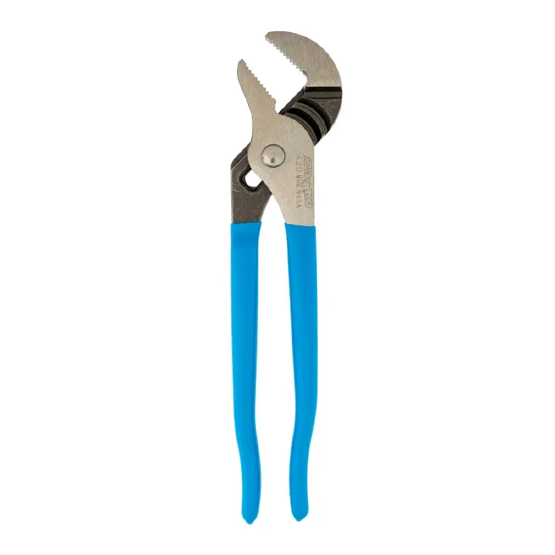 Pliers for Gripping and Manipulating Metal-Channellock 420 9.5-Inch Straight Jaw Tongue & Groove Pliers