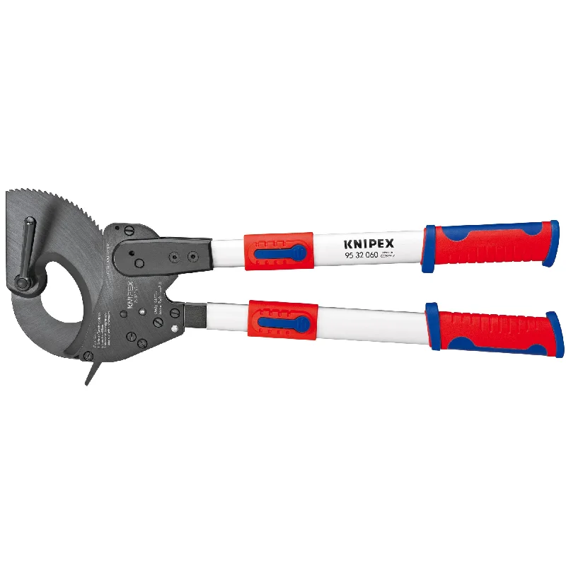 Pliers with Non-Conductive Handles-Knipex 95 32 060 23 3/4" Ratcheting Cable Cutters-Telescopic Handles