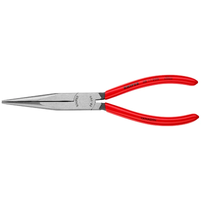 Pliers for Cutting Through Copper Wire-Knipex 38 11 200 8" Long Nose Pliers without Cutter