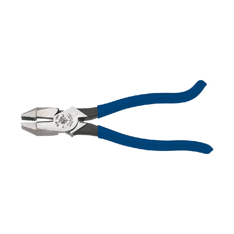 Multipurpose Pliers for Home Improvement-Klein Tools D213-9ST High Leverage Ironworker's Pliers