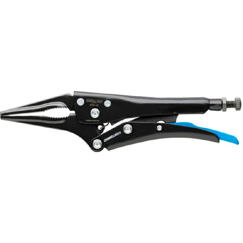 Pliers for Electronics Work-Channellock 103-10 10-Inch Combination Long Nose Locking Pliers