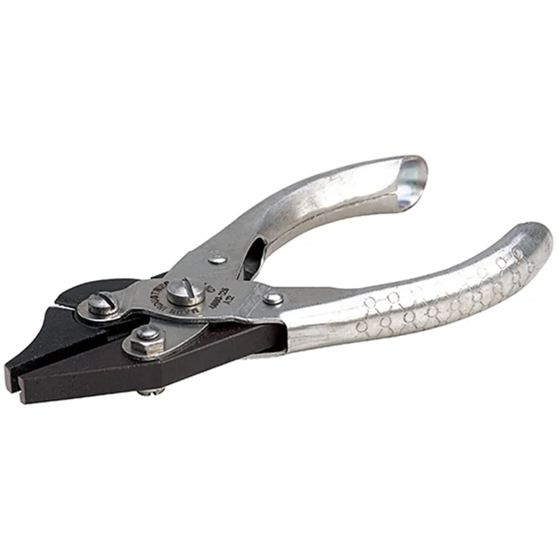 High-Torque Pliers for Heavy Duty Work-Aven 10761 Stainless Steel V-Slot Serrated Jaw Flat Nose Plier