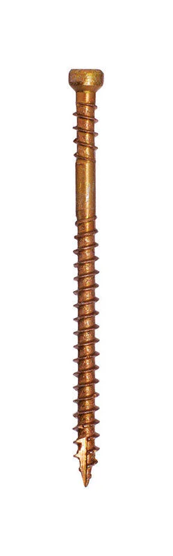 Screws for Building Strong Structures-GRK Fasteners RT Composite No. 8 X 2-1/2 in. L Star Coated Reverse Screws 605 pk