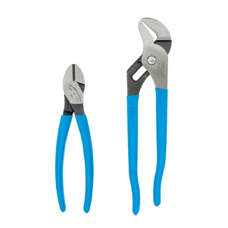 Pliers with Replaceable Jaws-Channellock GS-2 2pc General Pliers Set