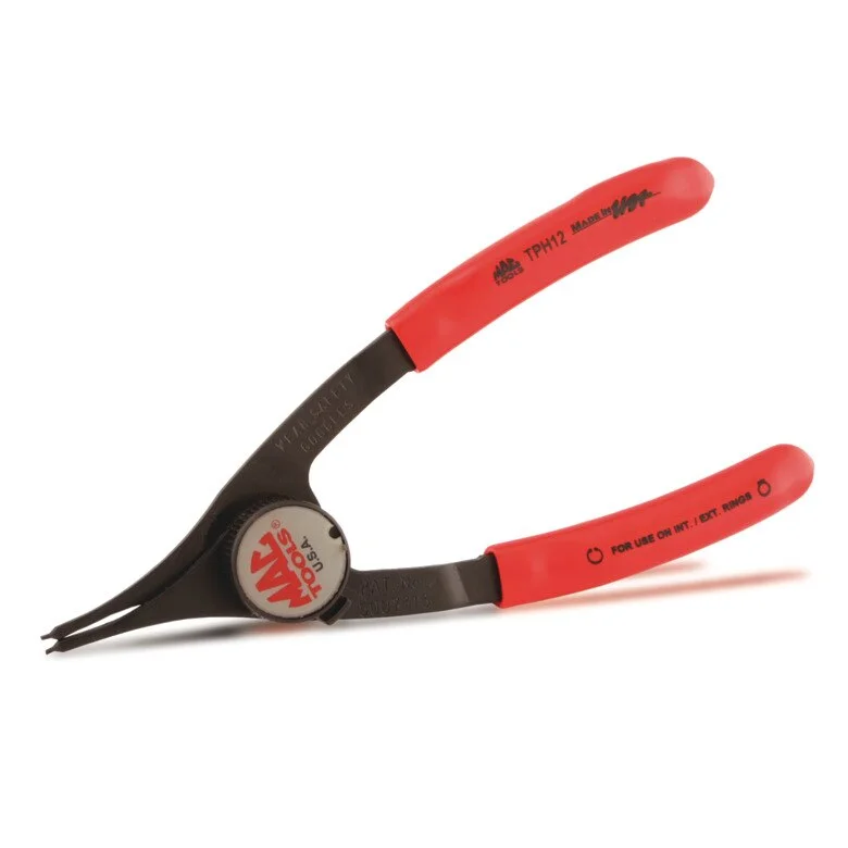 Pliers for Stripping Coated Wires-Cam-Lock 18° Snap Ring Pliers 6" x 0.038"