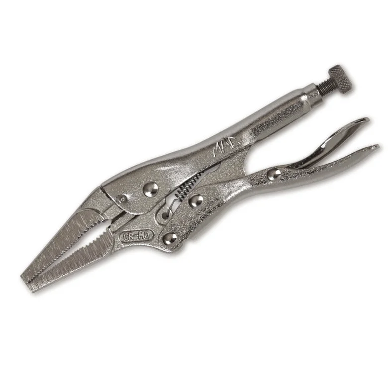 Needle Nose Pliers for Delicate Tasks-Long Nose Locking Plier with Cutter