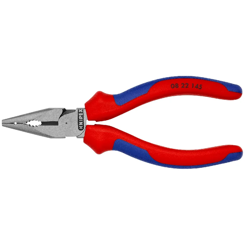 Long Nose Pliers for Fishing Hook Removal-Knipex 08 22 145 5 3/4" Needle-Nose Combination Pliers