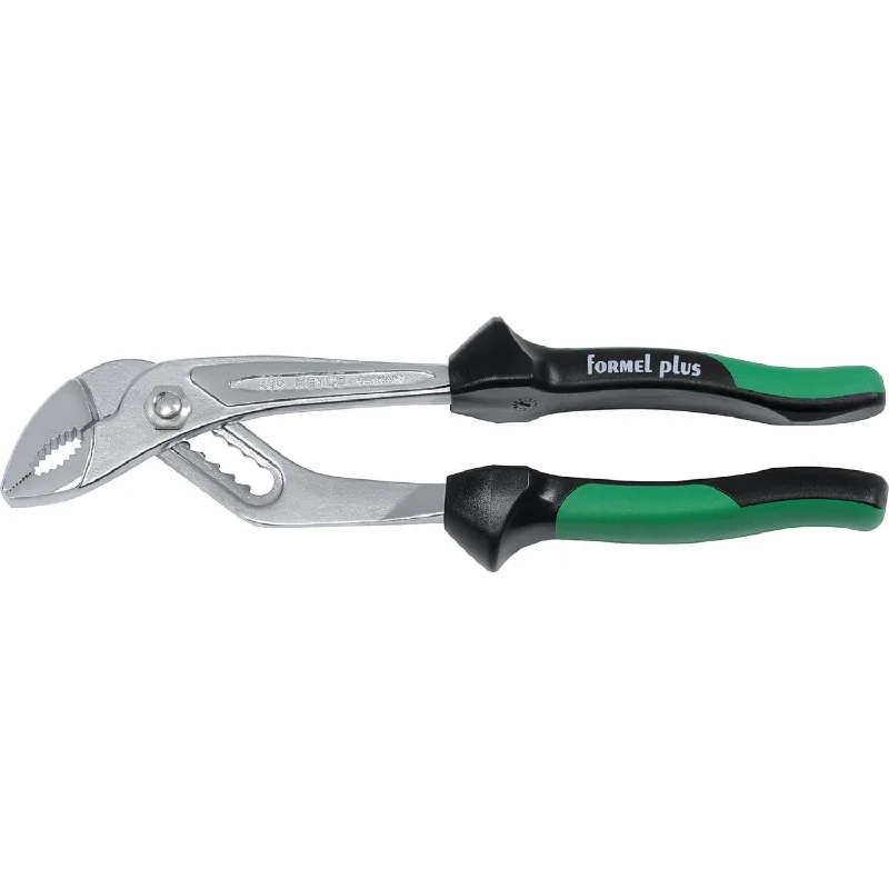 Pliers for Fastening and Loosening Screws-Heyco 00300024086 Water Pump Pliers, 240 mm