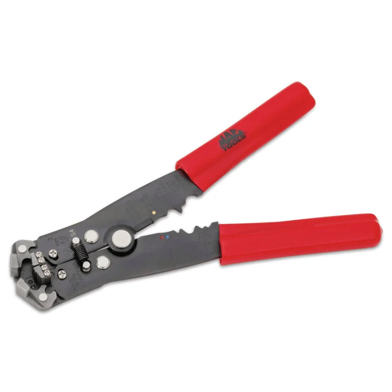 Pliers for Clamping and Holding Parts-Self-Adjusting Wire Crimper/Strippers