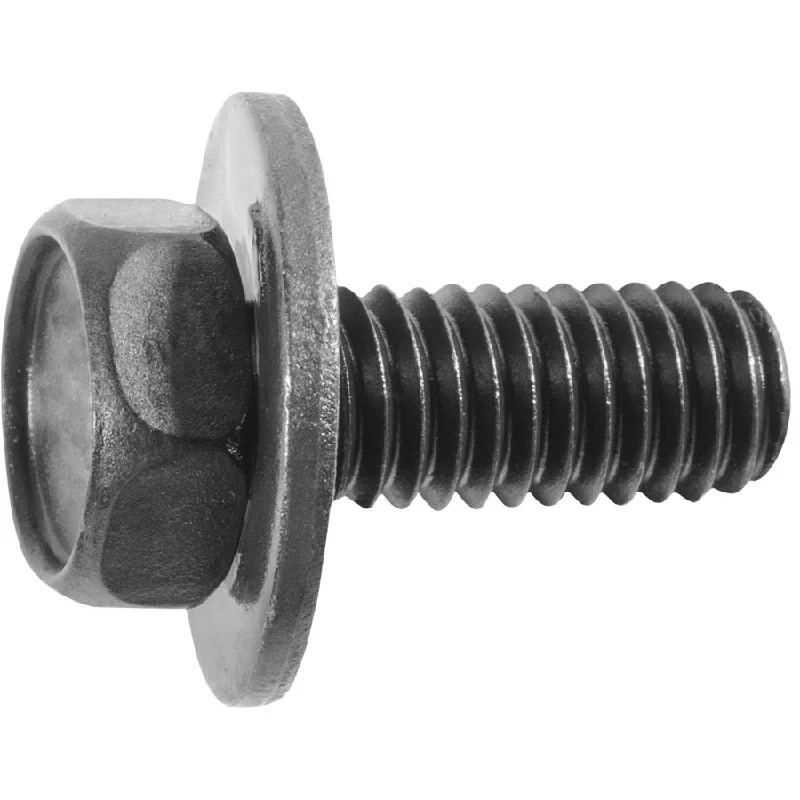 Screws for Installing Bathroom Accessories-Auveco # 23830 Hex Head Sems Screw M6-1.0 X 16mm 20585900. Qty 50.