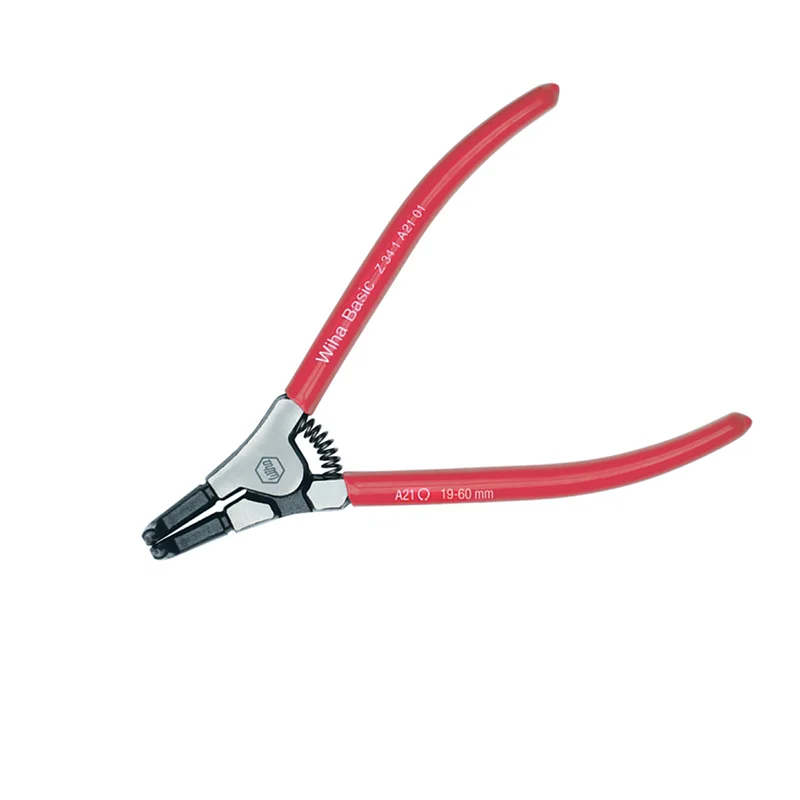 Pliers for Gripping and Manipulating Metal-Wiha Tools 32697 Classic Grip 90° External Ring Pliers - 2.3mm Tip - 8.9"