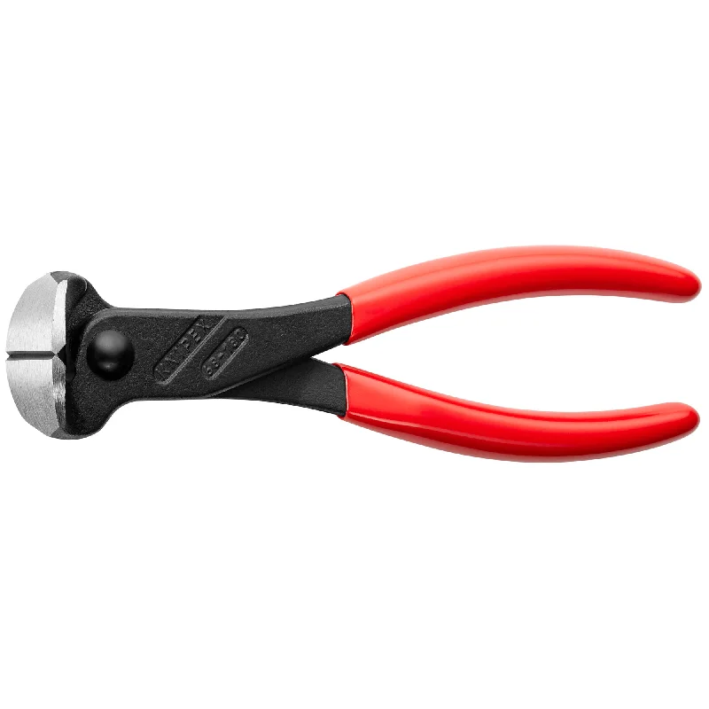 Pliers with Multiple Jaw Positions-Knipex 68 01 180 7 1/4" End Cutting Nippers