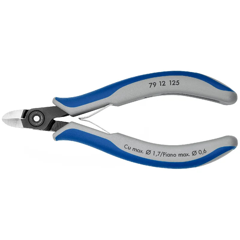 Multi-Tool Pliers for DIY Projects-Knipex 79 12 125 5" Electronics Diagonal Cutters