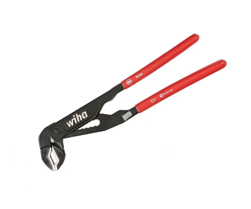 Pliers for DIY Electrical and Mechanical Projects-Wiha Tools 32660 7" Adjustable Pliers Box Type with Vinyl Grip