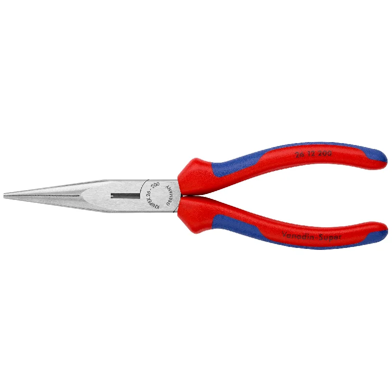 Pliers for Cutting Plastic Tubing-Knipex 26 12 200 8" Long Nose Pliers with Cutter