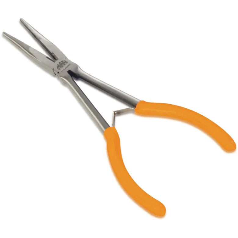 Pliers for Professional Mechanics-Long-Reach Long-Nose Pliers with Cutter 11" - Orange