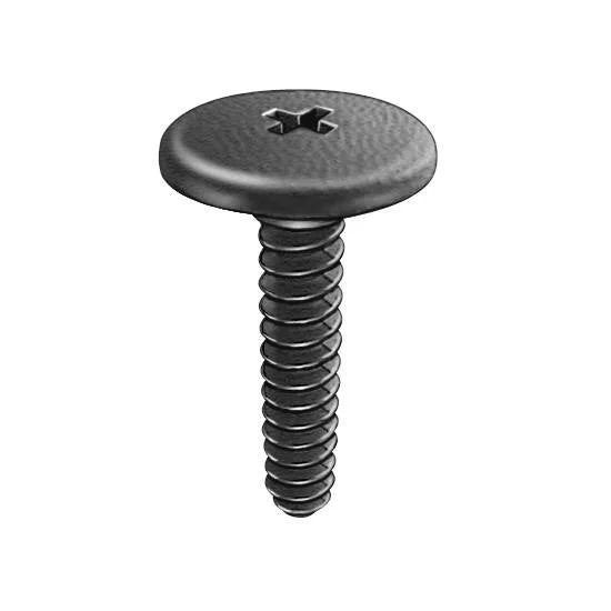 Screws for Installing Electrical Sockets-Auveco # 19237 Ford Cowl Vent Grille Nylon Screw #10 X 1-1/32". Qty 50.