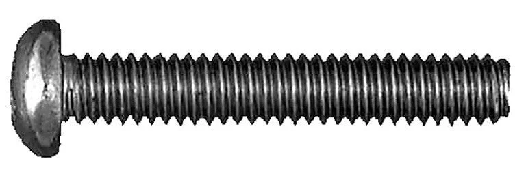 Screws for Concrete and Brick Walls-Auveco # 16413 Phillips Round Head Machine Screw 10-32 X 3/4". Qty 100.