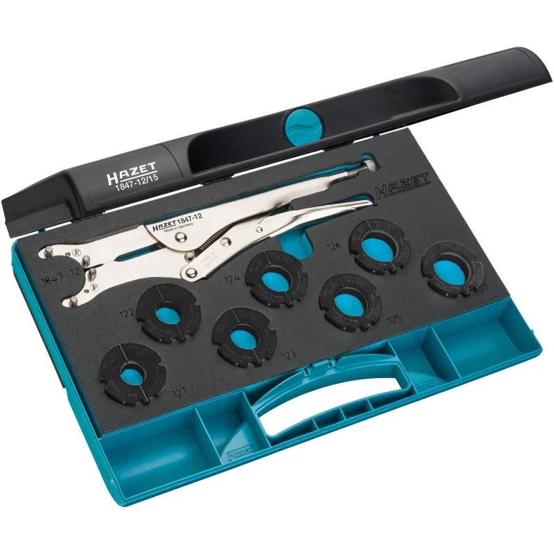 Needle Nose Pliers for Delicate Tasks-Hazet 1847-12/15 Circlip Pliers Set, 15 Pieces