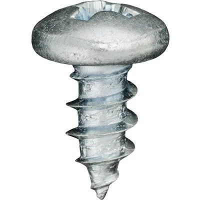 Screws with Anti-Rust Coating-Auveco # 1939 Phillips Pan Head Tapping Screw 8 X 3/8" Zinc AB. Qty 100.