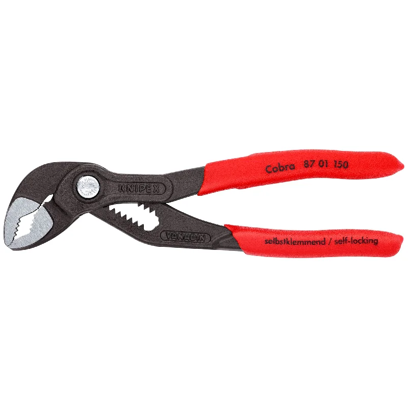 Pliers with Non-Conductive Handles-Knipex 87 01 150 6" Cobra® Water Pump Pliers