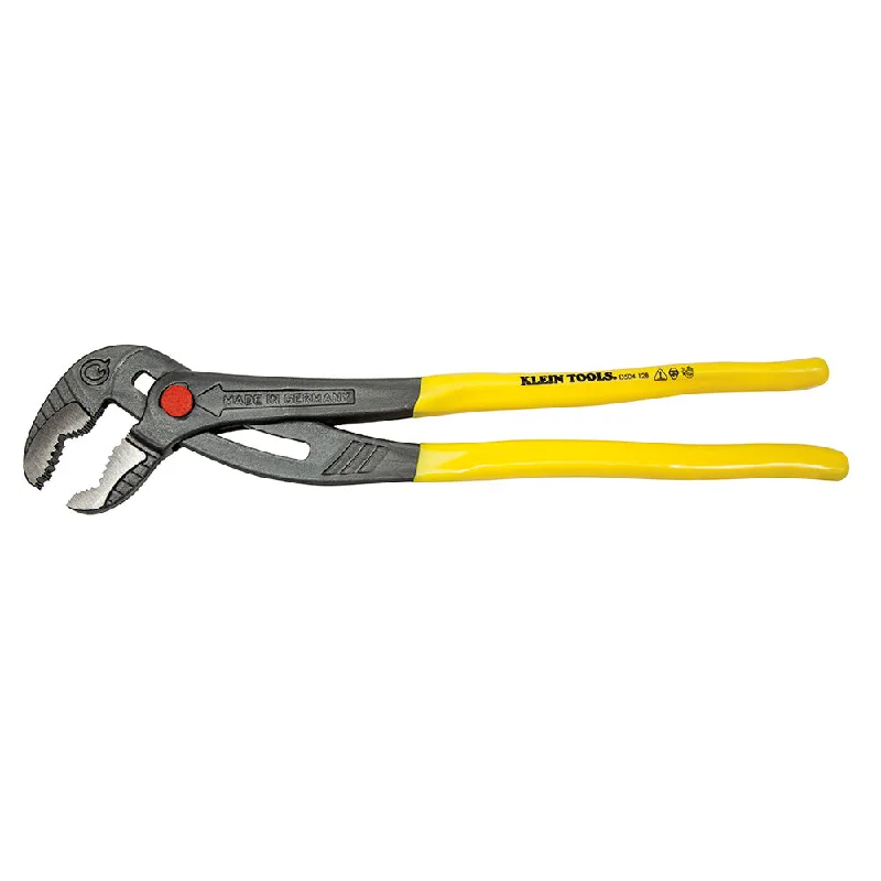 Pliers with Built-in Grip for Better Control-Klein Tools D504-10B 10" Quick-Adjust Klaw Pump Pliers