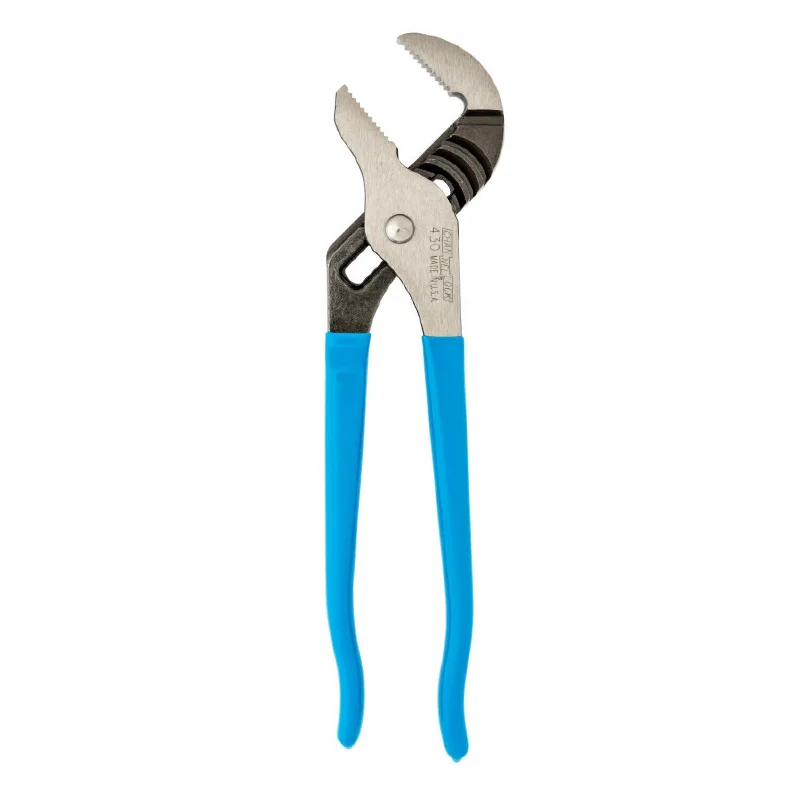 Pliers for Construction Work-Channellock 430 10-Inch Straight Jaw Tongue & Groove Pliers