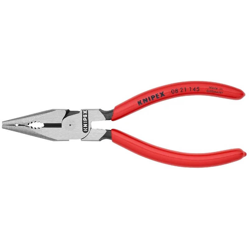 Small Pliers for Precision Tasks-Knipex 08 21 145 5 3/4" Needle-Nose Combination Pliers