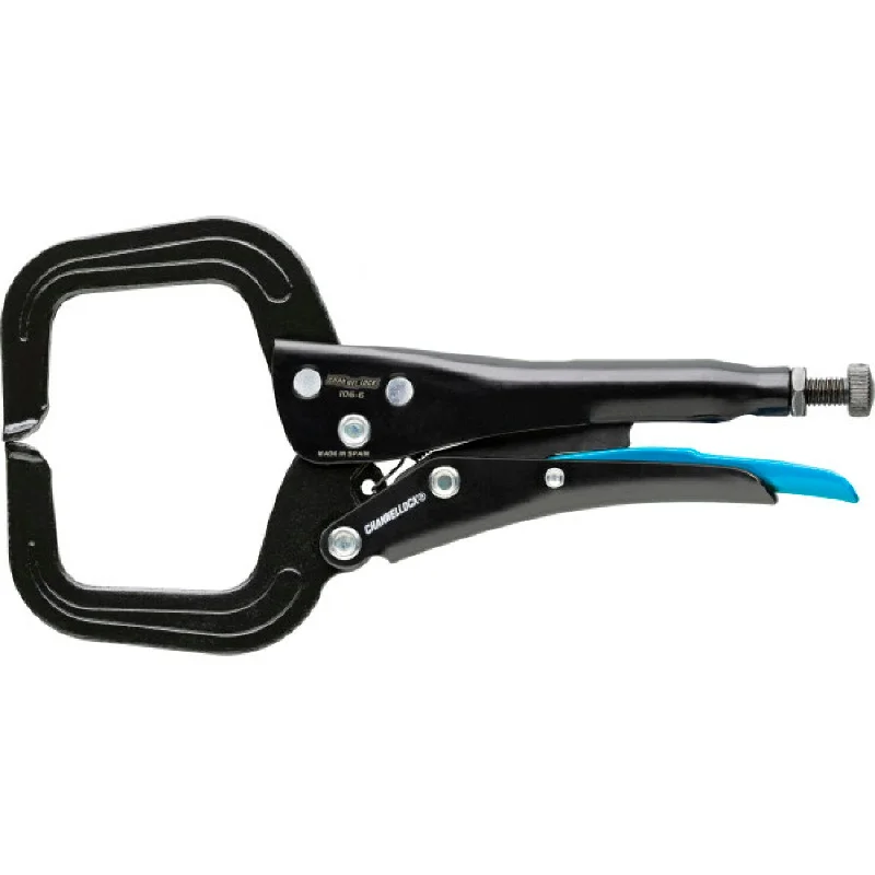 Pliers for Crimping Connectors-Channellock 106-6 6-inch C-Clamp Locking Pliers