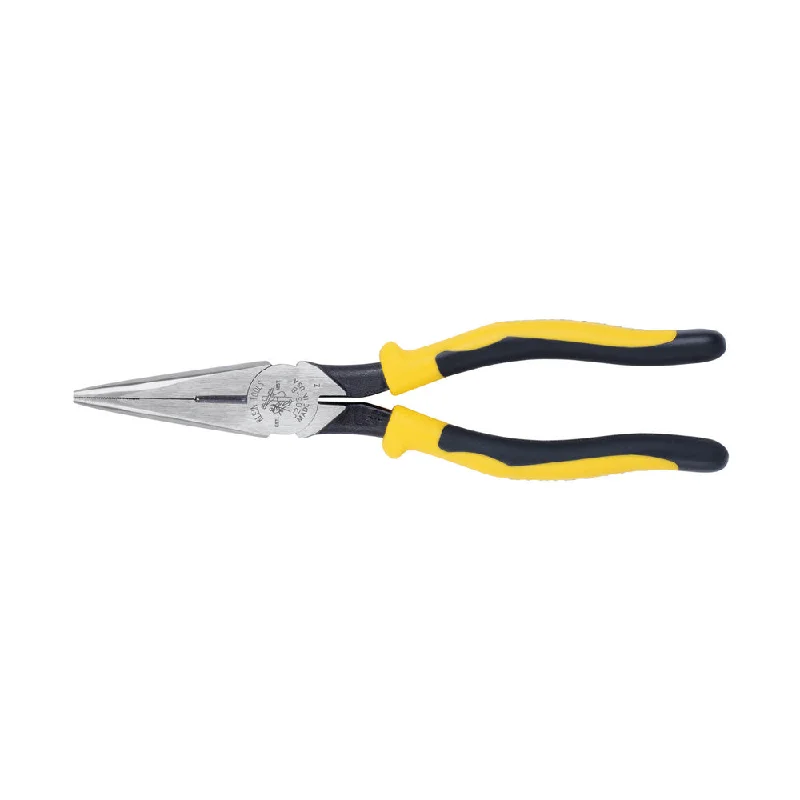 Pliers for Cutting Through Tough Wire-Klein Tools J203-8 Pliers, Long Nose Side-Cutters, 8-Inch