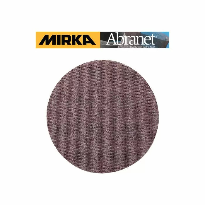 Sandpaper for Metal Surface Preparation-Mirka Abranet 5" Mesh Grip Sanding Disc, 20 Pc. Assorted