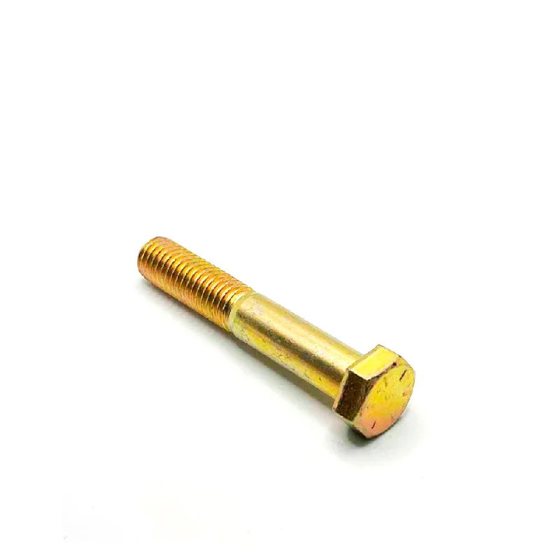 Bolts for Use with Nuts and Washers-1/2-13 x 3in UNC Grade 8 Hex Cap Screw Yellow Zinc