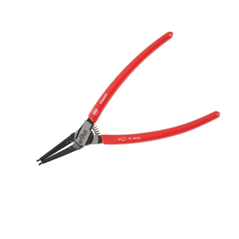 Pliers with Ergonomic Handle for Comfort-Wiha Tools 32691 3/4" - 2 3/8" External Ring Pliers