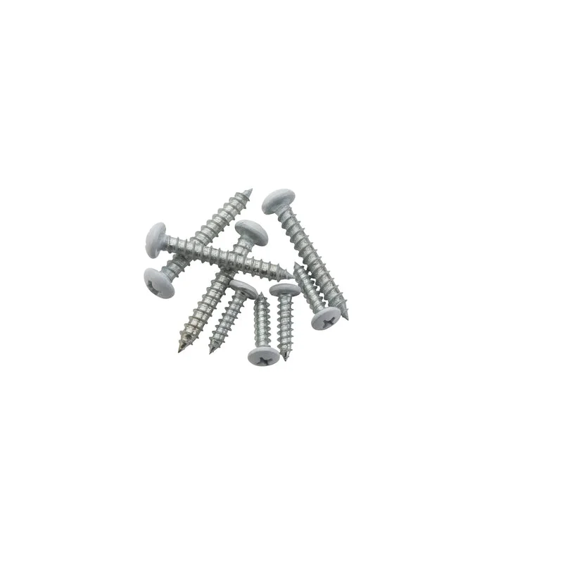 Screws with Slotted Heads for Manual Tools-National Hardware 1.5 in. L Steel Bracket Screws (Pack of 6).