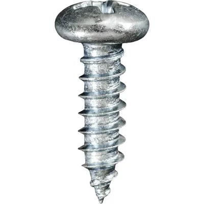 Screws for Assembling Metal Frames-Auveco # 1937 Phillips Pan Head Tapping Screw 6 X 1/2" Zinc. Qty 100.