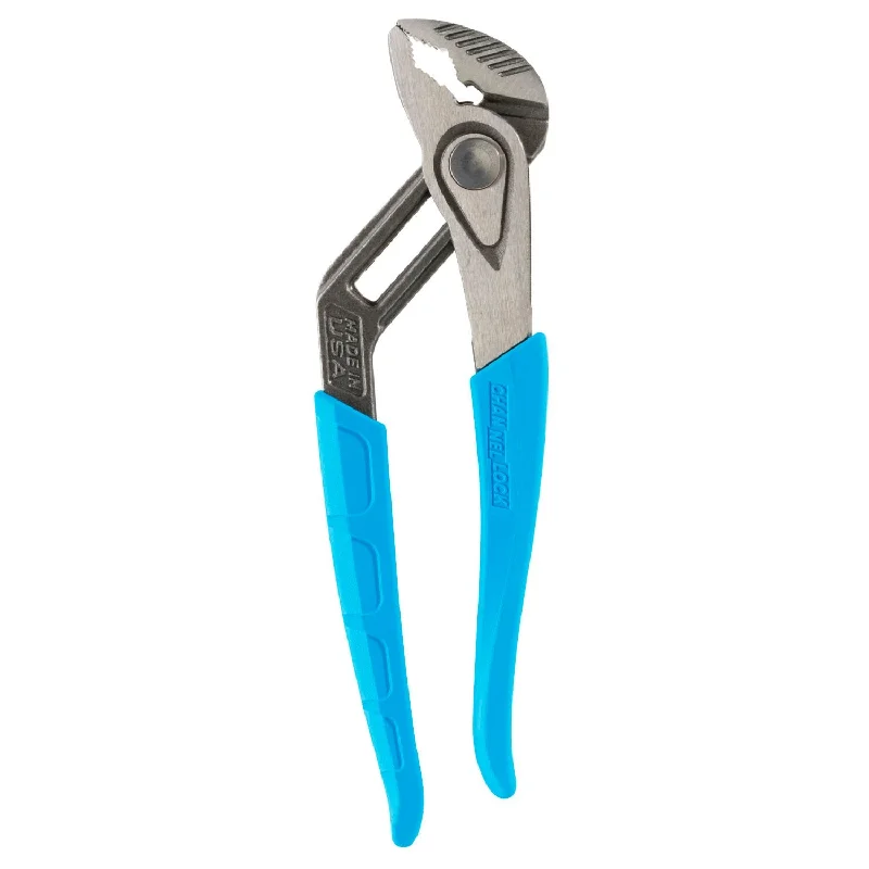 Pliers with Soft Grip for Better Control-Channellock 432X 10-inch Speedgrip V-Jaw Tongue & Groove Pliers