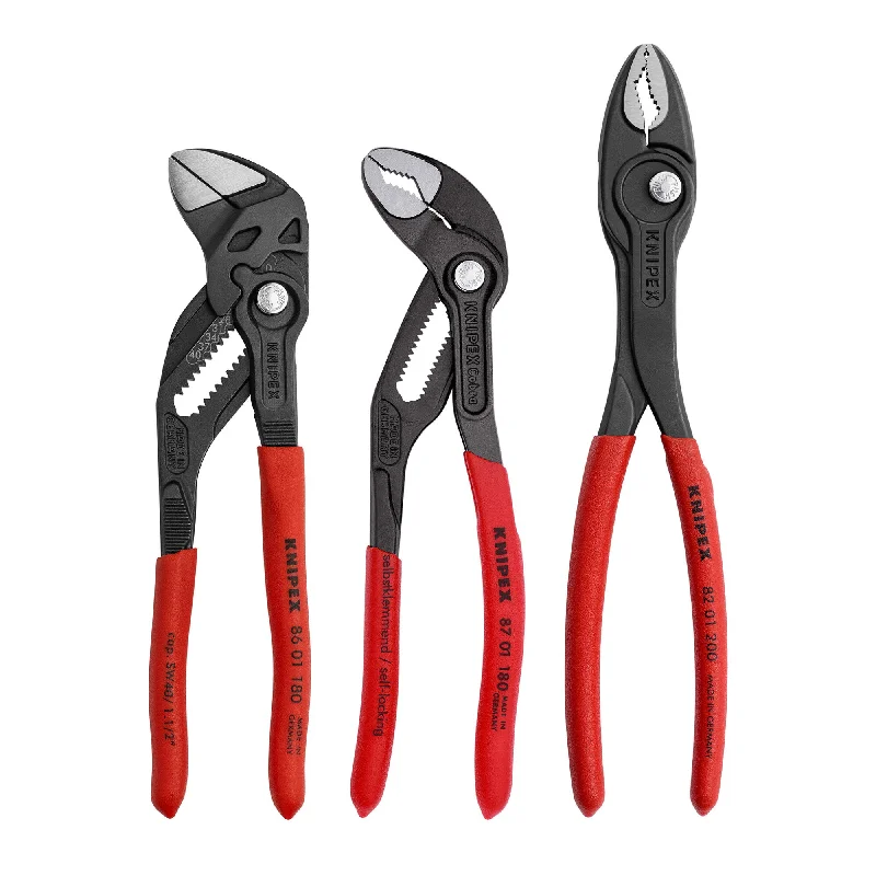 Pliers for Electronics Work-Knipex 9K 00 80 156 US 3 Pc Top Selling Pliers Set