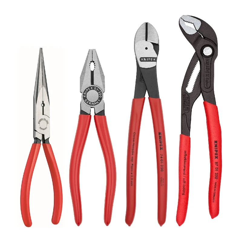 Heavy Duty Pliers for Mechanics-Knipex 9K 00 80 94 US 4 Pc Special Pliers Set