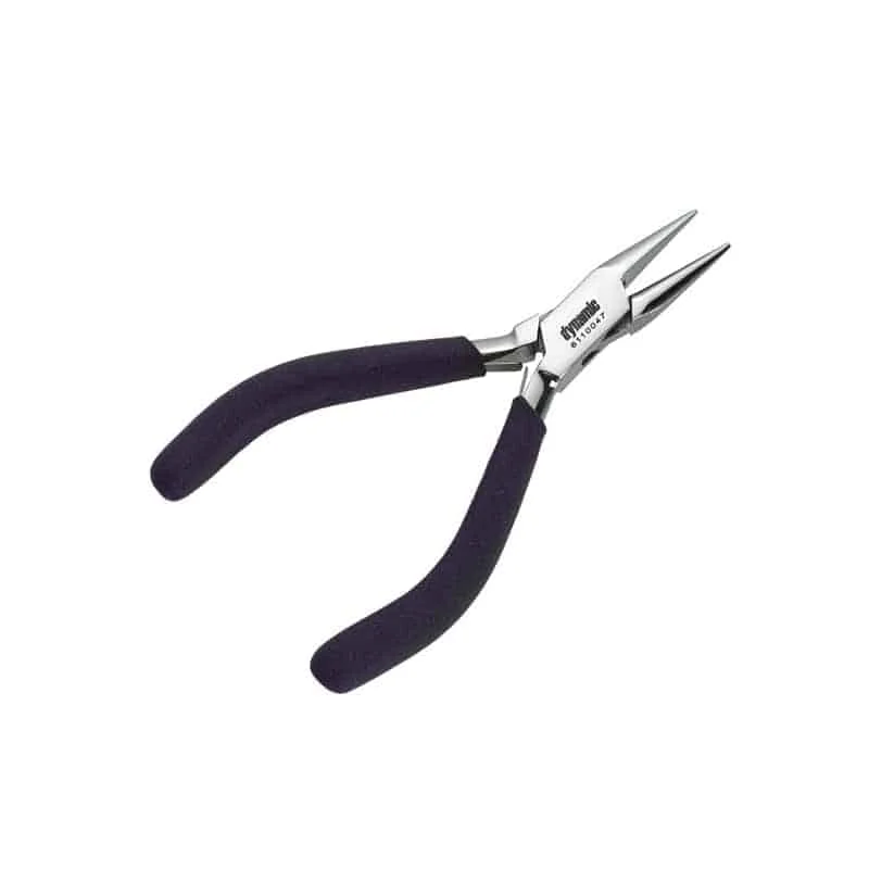 Pliers for Cutting and Gripping Small Parts-Flat-Round Jaw Wire Bending Pliers