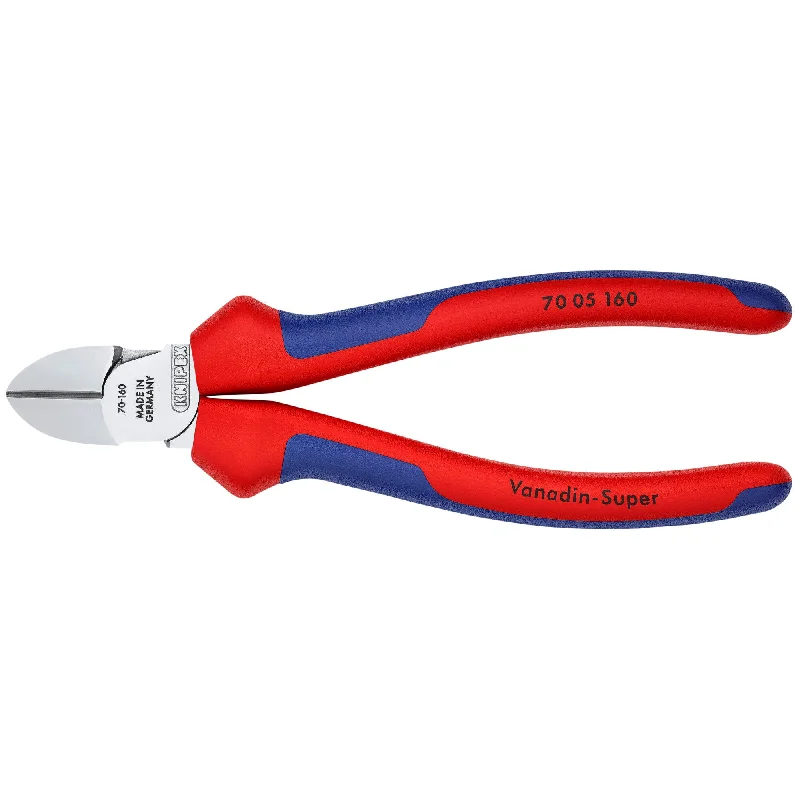 Multi-Tool Pliers for DIY Projects-Knipex 70 05 160 6 1/4" Diagonal Cutters - Old Version