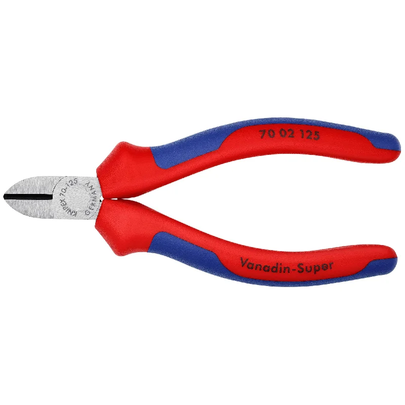 Long Reach Pliers for Hard-to-Reach Areas-Knipex 70 02 125 5 1/4" Diagonal Cutters