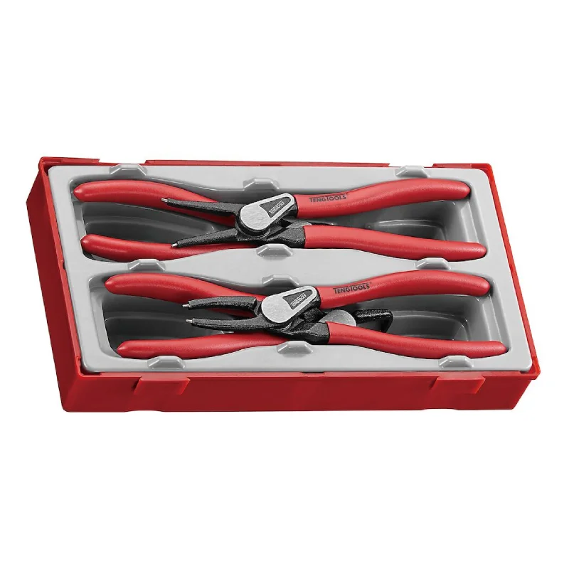 Pliers for Jewelry Making-Teng Tools 4 Piece Circlip Plier Tool Tray - TT474-7E