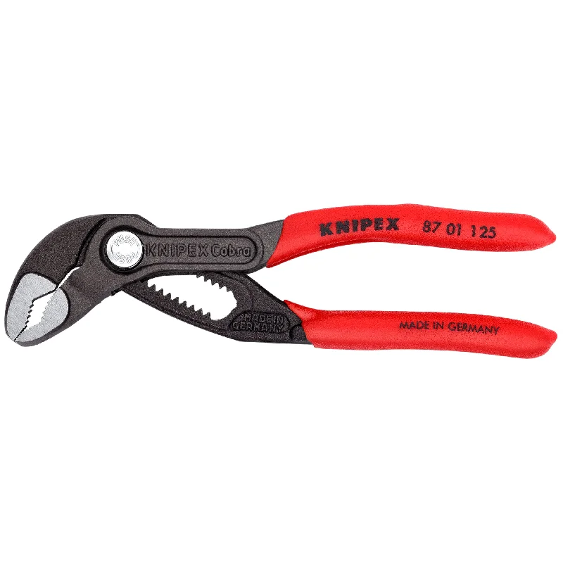 Pliers for Plumbing Work-Knipex 87 01 125 5" Cobra® Water Pump Pliers