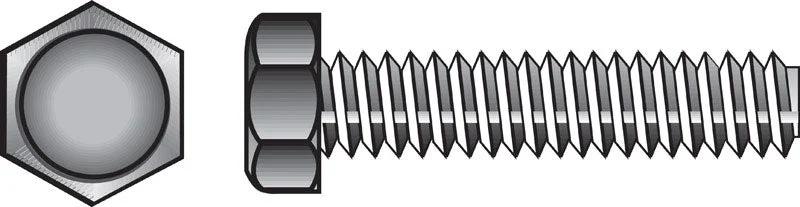 Bolts for Structural Frame Assembly-Hillman 5/16 in. D X 2 in. L Zinc Plated Steel Hex Tap Bolt 100 pk